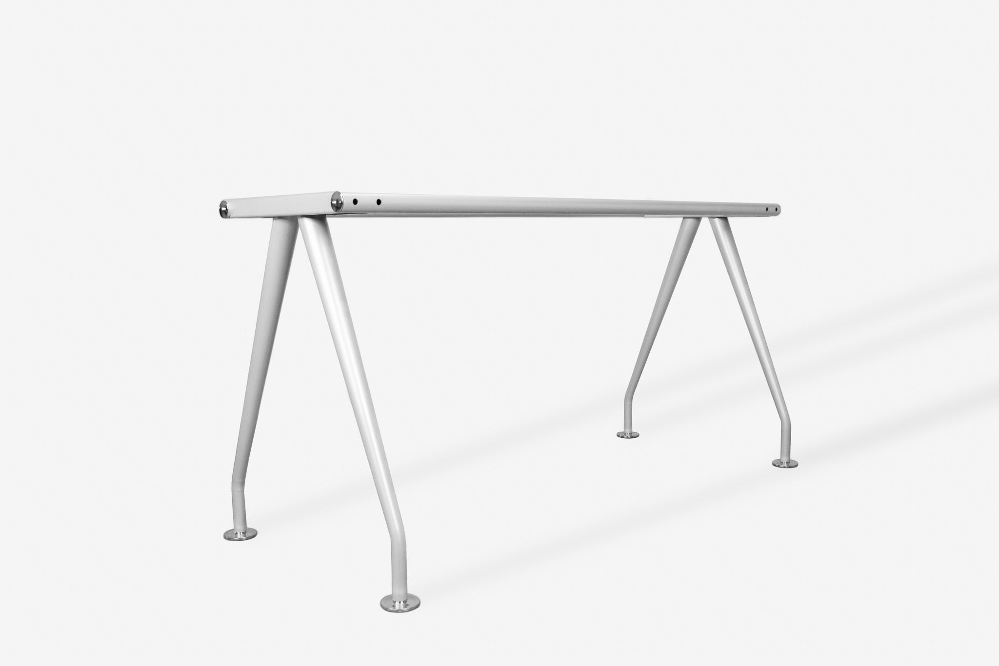 Escritorio C&C 120x60cm estructura gris / cubierta gris