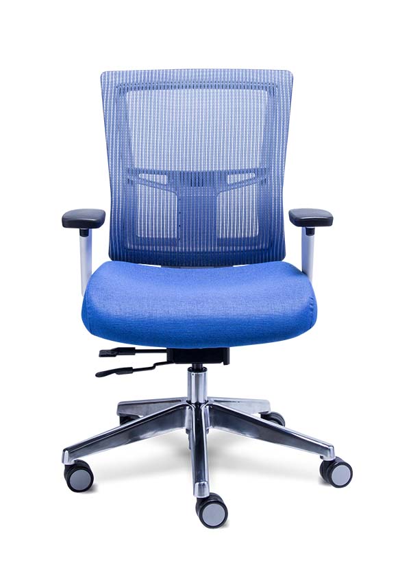 Silla de oficina RE-1371 con descansabrazos